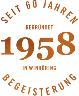 Seit 60 Jahren Begeisterung - gegründet 1958 in Winhöring